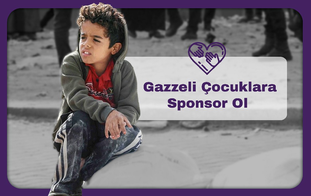 Gazzeli Çocuklara Sponsor Ol